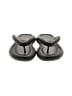 Melissa Black Flip Flops Size 7 - photo 2