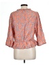 Sam Edelman Orange 3/4 Sleeve Blouse Size L - photo 2