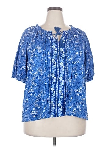 wonderly Short Sleeve Blouse (view 1)
