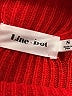 Line & Dot Solid Red Turtleneck Sweater Size S - photo 7