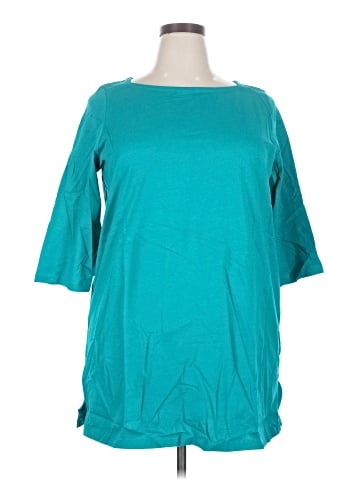 Roaman's 3/4 Sleeve T-Shirt (view 1)