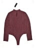 Lulus Burgundy Bodysuit Size XL - photo 2