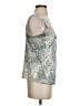 Bishop + Young 100% Polyester Silver Sleeveless Top Size XS - photo 4