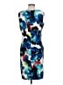 Mario Serrani Graphic Blue Cocktail Dress Size 12 - photo 2