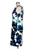 Mario Serrani Graphic Blue Cocktail Dress Size 12 - photo 5