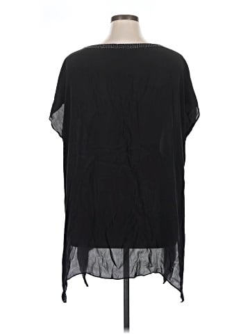 Eileen Fisher Short Sleeve Silk Top (view 2)