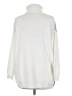 Papillon Color Block Gray Turtleneck Sweater Size M - photo 2
