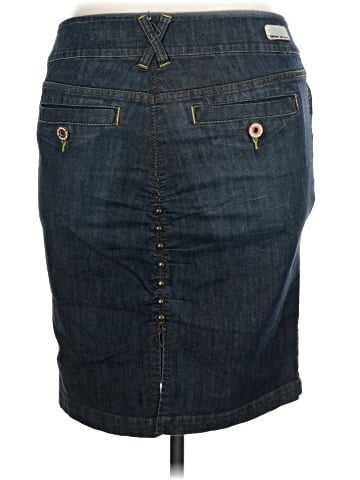DKNY Jeans Denim Skirt (view 2)