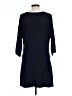 Chaps Solid Blue Casual Dress Size L - photo 2