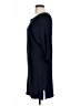 Chaps Solid Blue Casual Dress Size L - photo 5