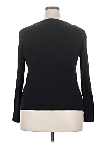 Liz Claiborne Long Sleeve T-Shirt (view 2)
