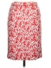 Halogen Print Red Casual Skirt Size 6 (petite) - photo 2