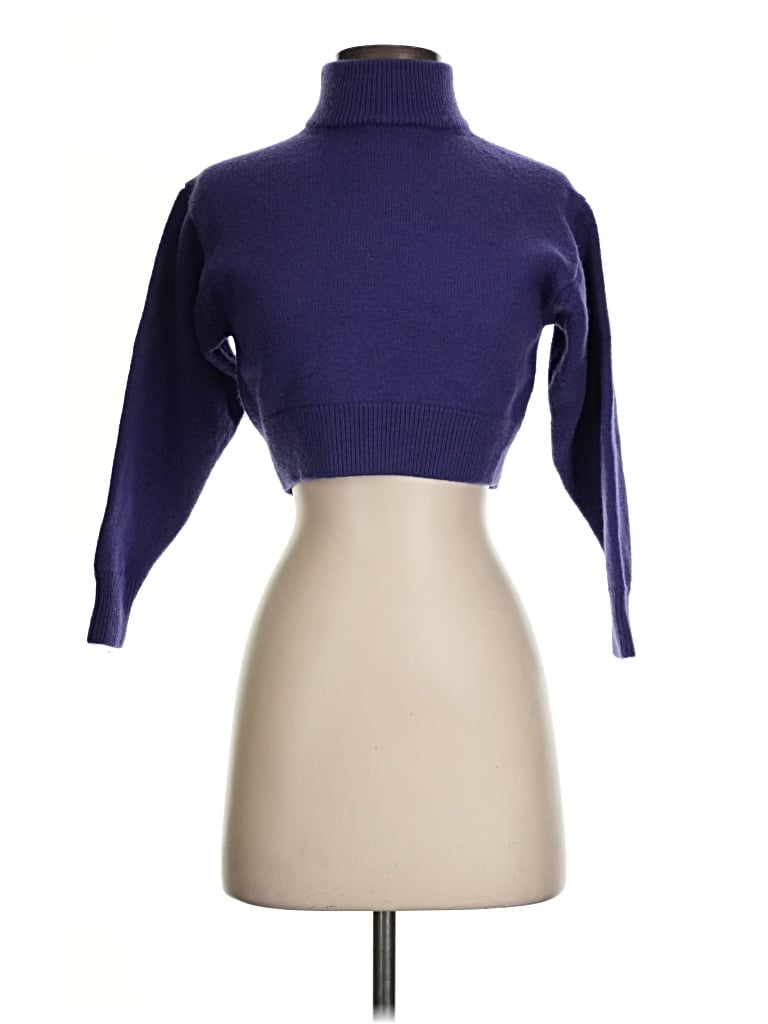 Pre-owned Wilfred Free Wool Pullover Sweater In Blue
