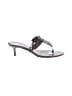 Harold's 100% Leather Silver Heels Size 8 - photo 1
