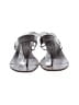 Harold's 100% Leather Silver Heels Size 8 - photo 2