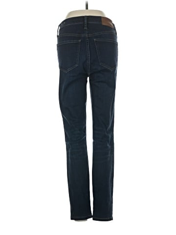 Madewell 9" Mid-Rise Skinny Jeans in Larkspur Wash: TENCEL&trade; Denim Edition (view 2)