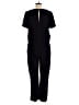 J.Crew Collection 100% Polyester Solid Black Jumpsuit Size 8 - photo 2