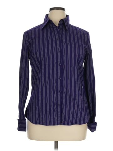 New York & Company Long Sleeve Button-Down Shirt (view 1)