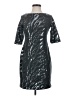 Scarlett Metallic Silver Cocktail Dress Size 4 - photo 1