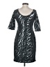Scarlett Metallic Silver Cocktail Dress Size 4 - photo 2