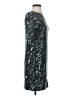 Scarlett Metallic Silver Cocktail Dress Size 4 - photo 4