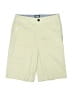 OshKosh B'gosh Solid Yellow Khaki Shorts Size 12 - photo 1