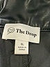 The Drop 100% Polyester Black Faux Leather Skirt Size XL - photo 4