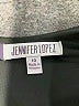 Jennifer Lopez Solid Black Cocktail Dress Size 10 - photo 7