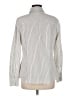 East5th Stripes Ivory Long Sleeve Button-Down Shirt Size 12 - photo 2