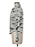 Bebe Animal Print Silver Long Sleeve Blouse Size M - photo 5