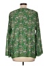 Max Studio 100% Polyester Green Long Sleeve Blouse Size L - photo 2