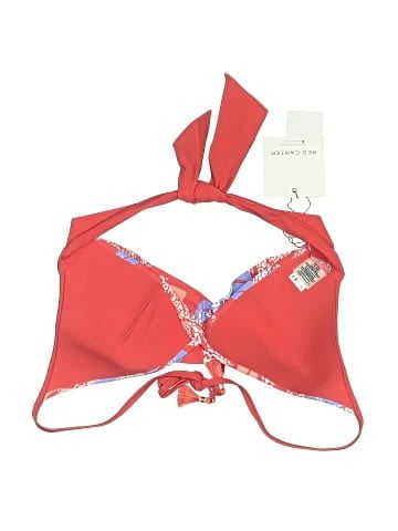 Red Carter Swimsuit Top (view 2)