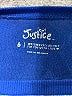 Justice Blue Long Sleeve T-Shirt Size 6 - photo 3