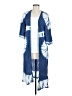 Amuse Society 100% Viscose Blue Kimono Size Med - Lg - photo 1