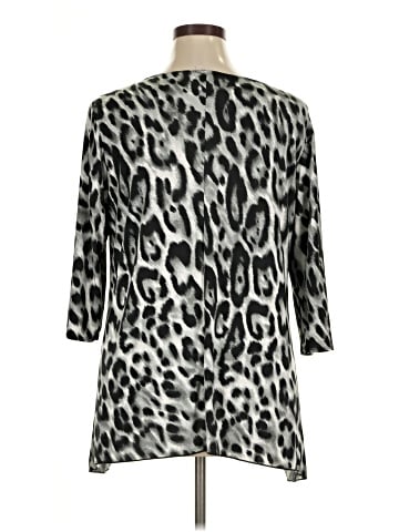 Brittany Black 3/4 Sleeve Top (view 2)