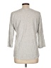 L.L.Bean 100% Cotton Gray 3/4 Sleeve Top Size L - photo 2
