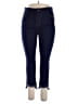 Assorted Brands Color Block Blue Jeggings Size 16 - photo 1