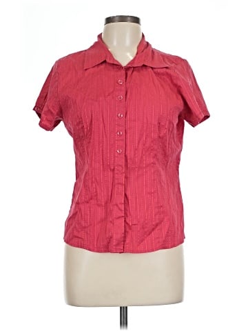 Christopher & Banks Short Sleeve Blouse (view 1)