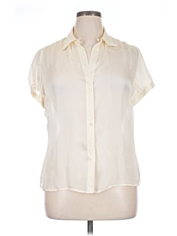 Banana Republic Short Sleeve Silk Top (view 1)