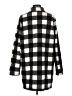 CW Classics 100% Polyester Checkered-gingham Black Poncho Size L - photo 2