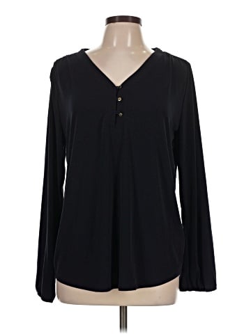 Ellen Tracy Long Sleeve Blouse (view 1)