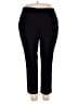 dalia Solid Black Dress Pants Size 22W - photo 1