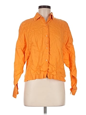 Ellen Tracy 3/4 Sleeve Button-Down Shirt (view 1)