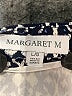 Margaret M Print Blue Casual Skirt Size L - photo 4