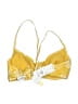 Roxy Tropical Yellow Swimsuit Top Size S - photo 2