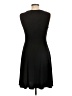 Connected Apparel Stripes Black Cocktail Dress Size 10 - photo 2