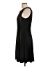 Connected Apparel Stripes Black Cocktail Dress Size 10 - photo 5
