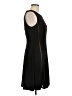 Connected Apparel Stripes Black Cocktail Dress Size 10 - photo 4