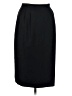 Anne Klein 100% Nylon Solid Black Formal Skirt Size 8 - photo 1