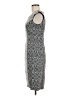Kay Unger Graphic Gray Cocktail Dress Size 6 - photo 5